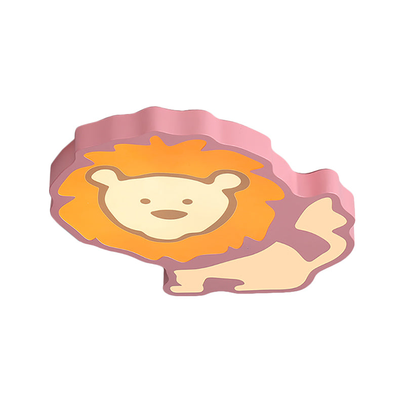 Kleuterschool Dierenplafondlamp Acryl Cartoon Inbouwplafondlamp