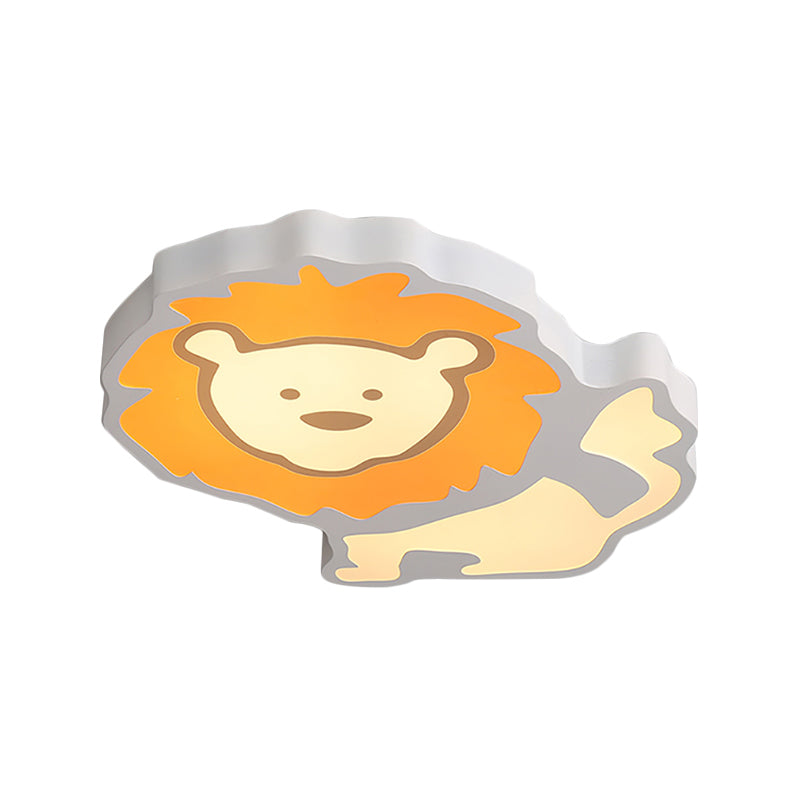 Kleuterschool Dierenplafondlamp Acryl Cartoon Inbouwplafondlamp