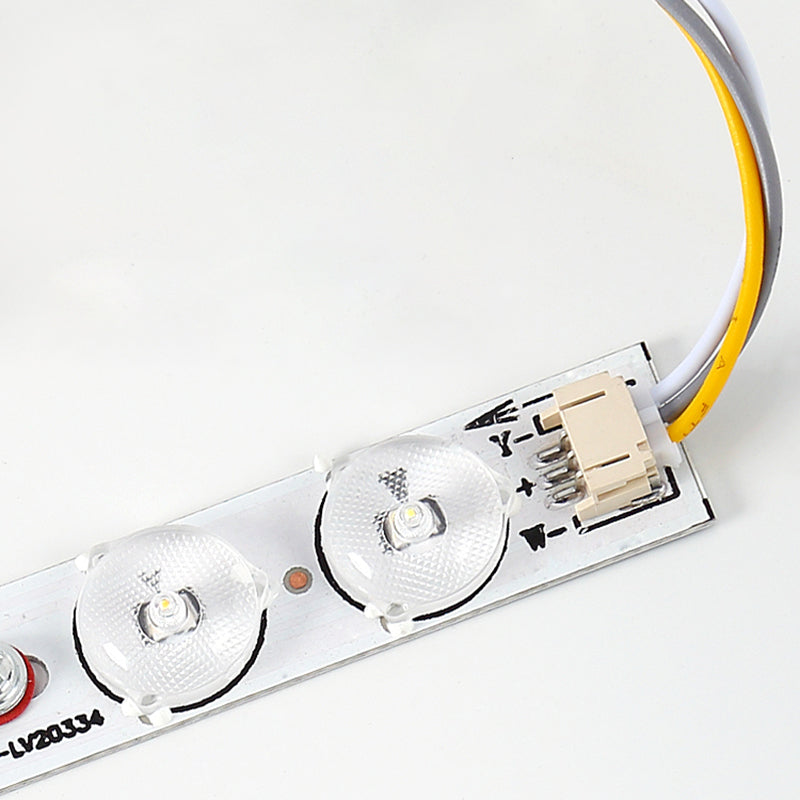 Cercle Baby Room Flushmount Light with Giraffe Acrylique Animal LED Ceiling Light in White