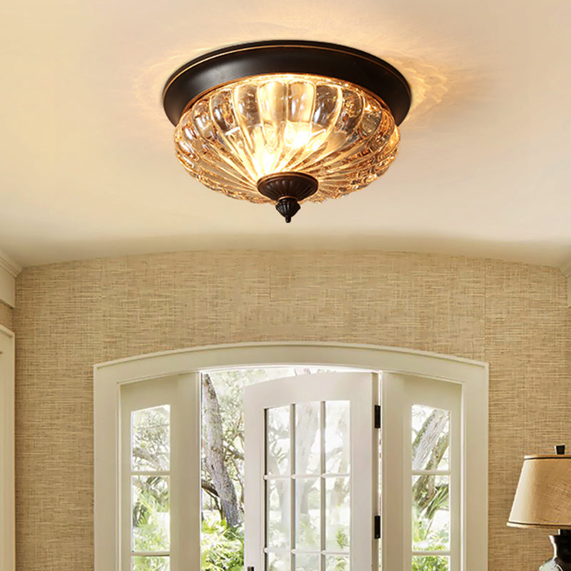 12 "/10" de ancho 2 luces de montaje de la luz de montaje de la corona de la corona de la corona de la forma de la corona