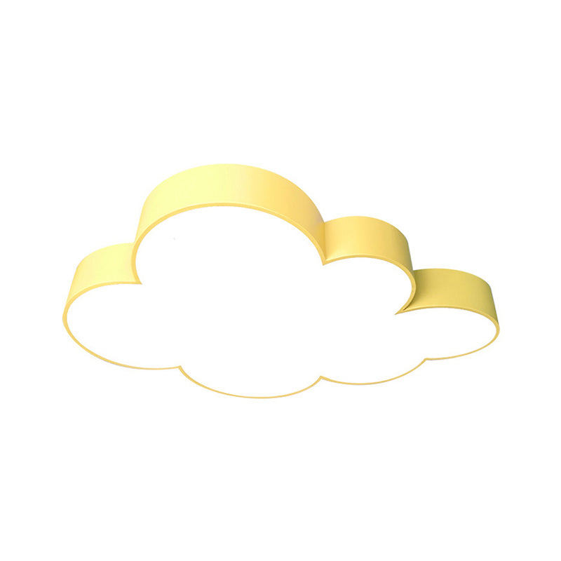 Acrylic Cloud Ceiling Flush Mount Modern Flush Mount Ceiling Light for Classroom Kid Bedroom