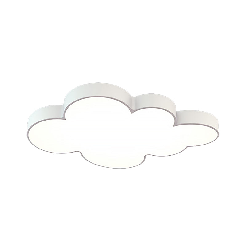 Acrylic Cloud Ceiling Flush Mount Modern Flush Mount Ceiling Light for Classroom Kid Bedroom