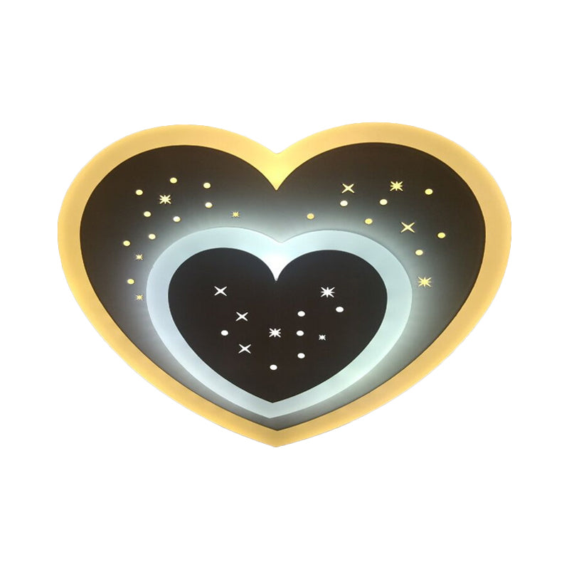 Triangle / rhombus / étoile mince appicatrice de chambre à coucher acrylique moderne LED étoile étoile flasqueur mural lumière en blanc