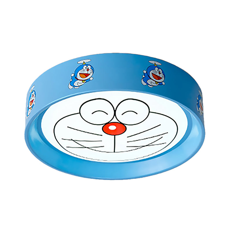Cartoon Round Flush Mount Ceiling Light Acrylic Ceiling Light for Kindergarten