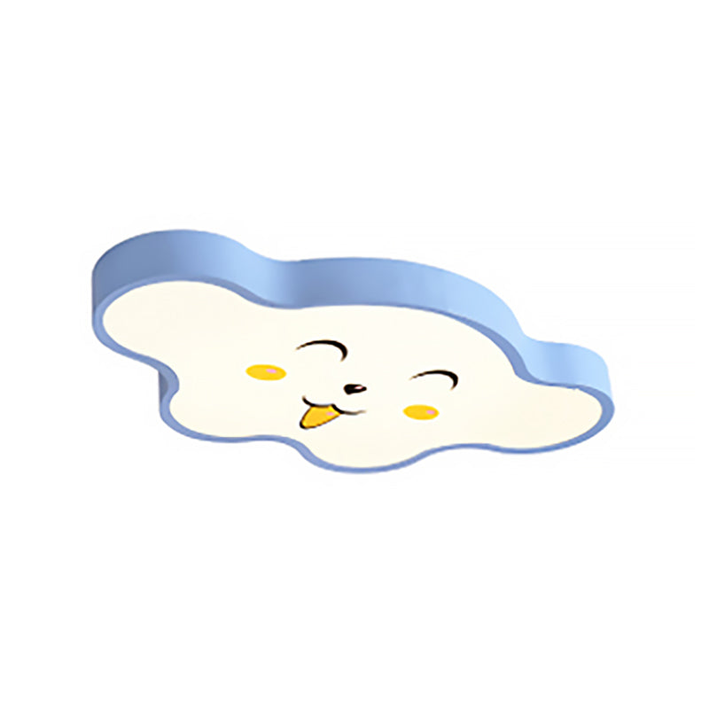 Cloud-Themed Kid Schlafzimmer Decke Flush Mount Acryl Cartoon Flush Mount Deckenleuchte