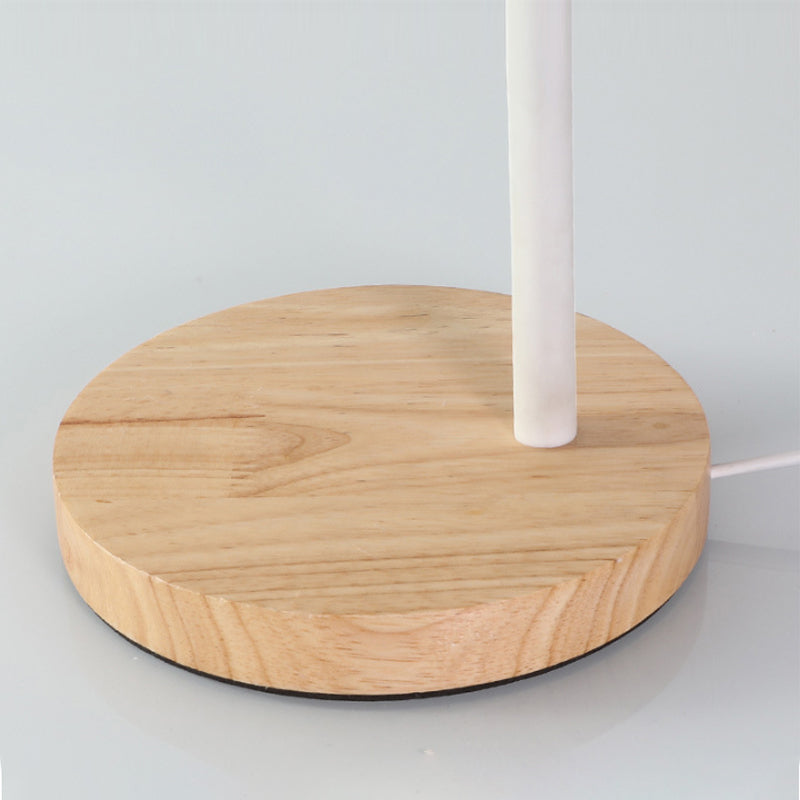 1 Head Bucket Desk Light Nordic Style Metal Desk Lamp for Child Bedroom