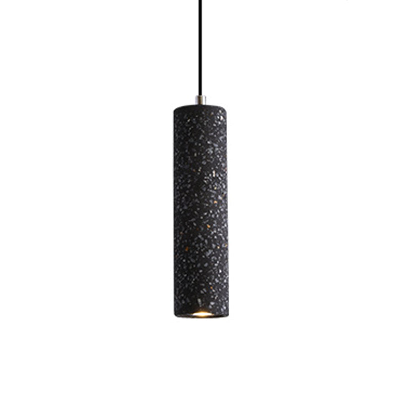 Luce a led nere/rossa/blu a sospensione Nordic Terrazzo Sospensione a sospensione Light per sala da pranzo