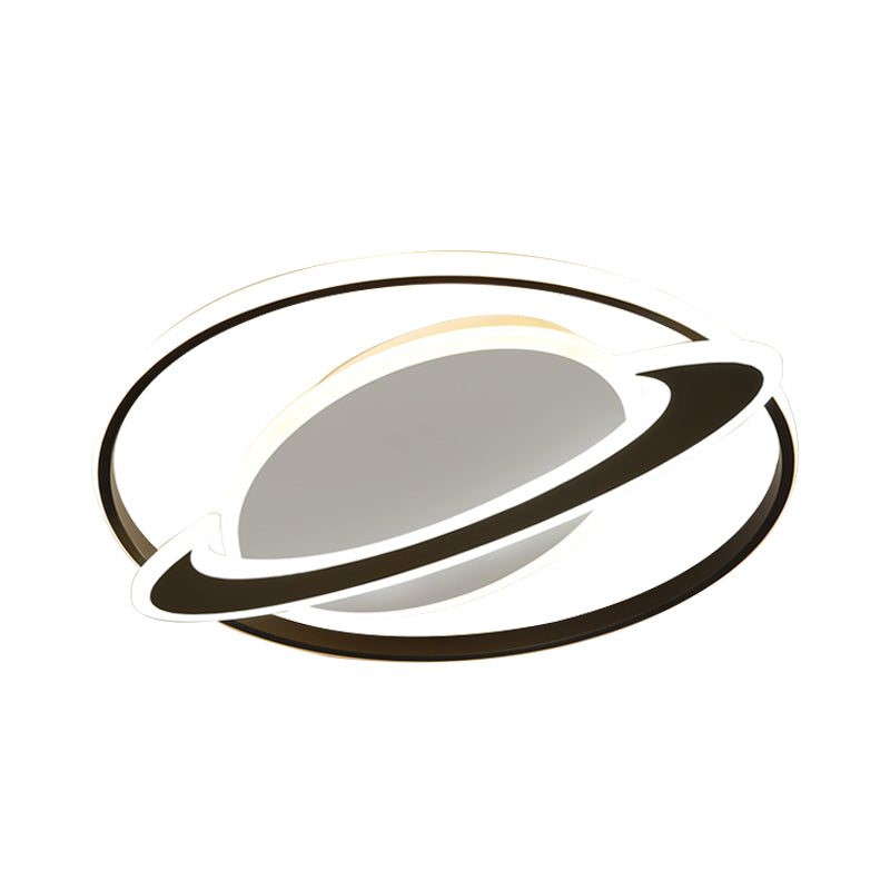 Slim Panel Planet Inbouwlamp Creatieve acryl LED-plafondlamp voor jongensslaapkamer