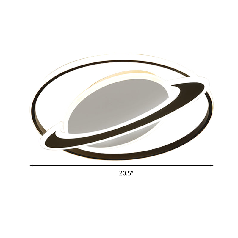 Slim Panel Planet Inbouwlamp Creatieve acryl LED-plafondlamp voor jongensslaapkamer