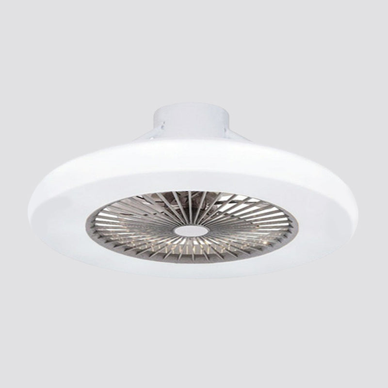 23 "breit kreisförmige halbfläude moderne Acryl -LED -LED -Deckenleuchten mit 6 Klingen