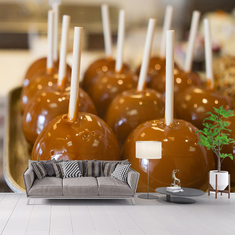 Tasty Chocolate Mural Decal Modern Decorative Dessert Shop Wall Art, Custom Printed