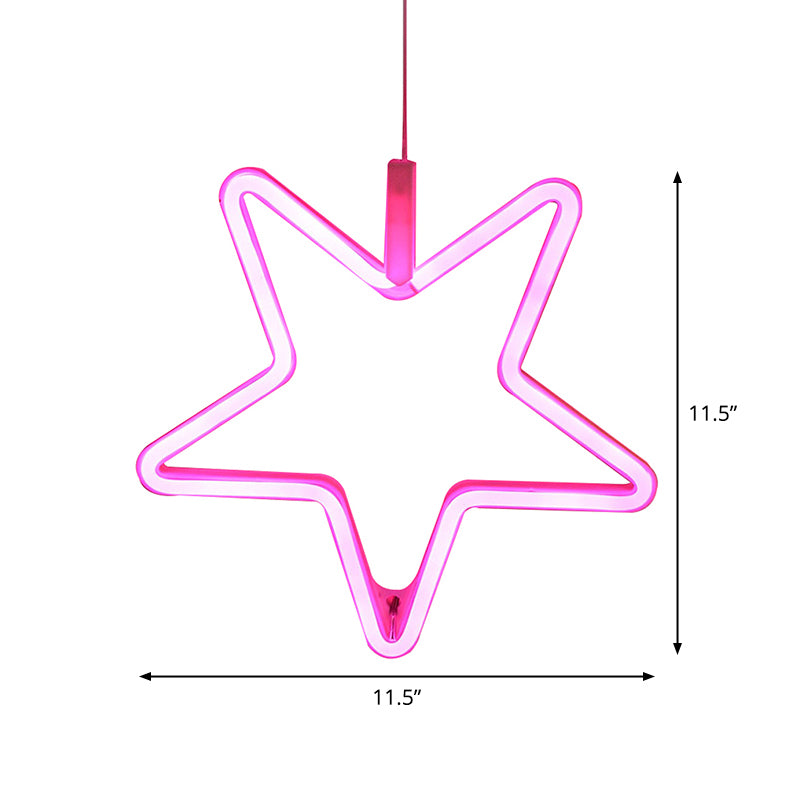 Pentastar Plastic Night Light Modernist LED White Wall Night Lighting for Children Room