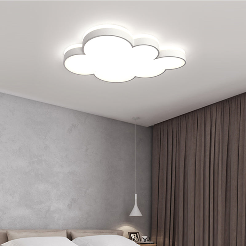 Lámparas incrustadas en la nube moderna dormitorio LED acrílico cerca de la lámpara de techo