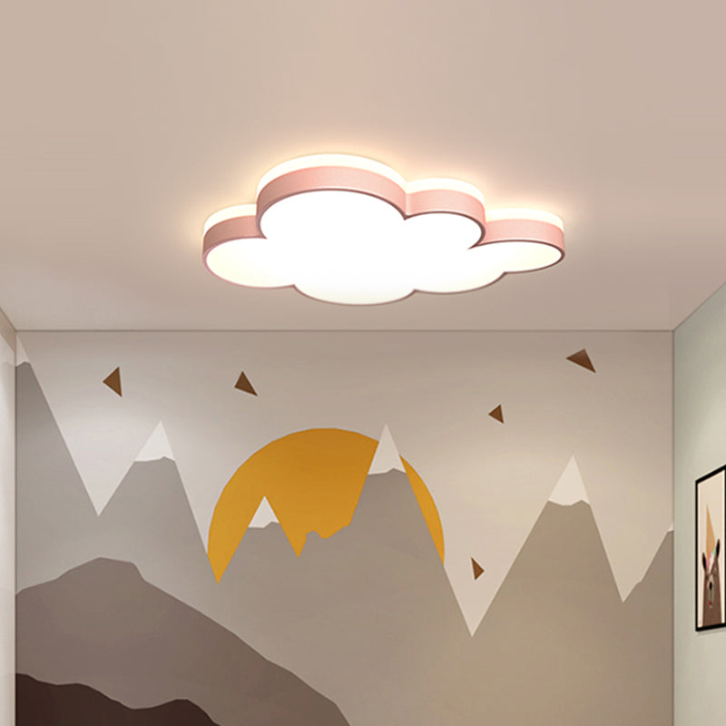 Lámparas incrustadas en la nube moderna dormitorio LED acrílico cerca de la lámpara de techo