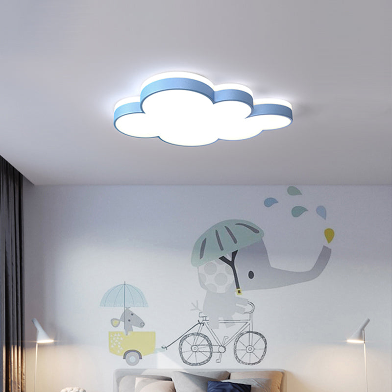 Lámparas incrustadas en la nube moderna dormitorio LED acrílico cerca de la lámpara de techo