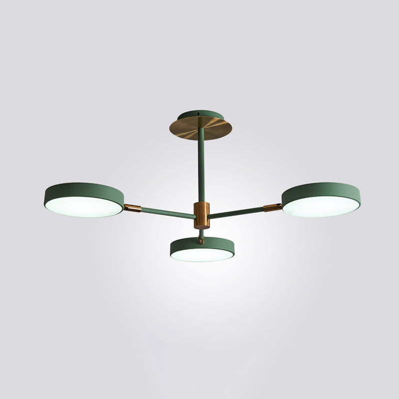 Accrilico a pendente a ciondolo lampadario Apparecchio di illuminazione a sospensione contemporanea con design di sputnik