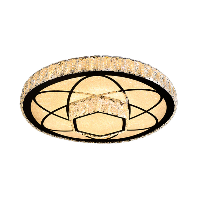 Embedded Crystal Clear Flush Light Loving Heart/Mushroom/Flower Modern Style Surface Mounted LED Ceiling Lamp