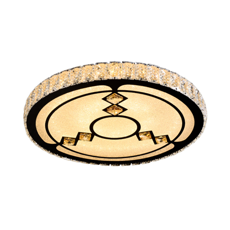 Embedded Crystal Clear Flush Light Loving Heart/Mushroom/Flower Modern Style Surface Mounted LED Ceiling Lamp