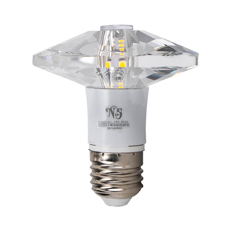 Klare Kristall-Diamant-Deckenleuchte, moderne LED-Einbauleuchte für die Veranda