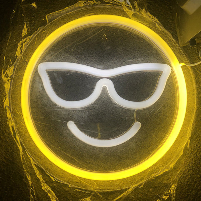 Iluminación smiley mini iluminación de mesita de noche