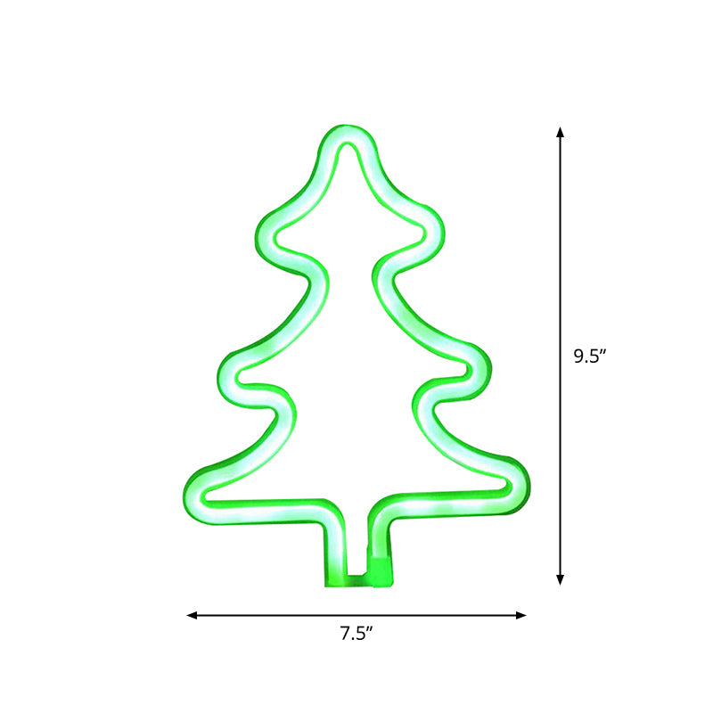 Plastic Animation Framework Night Lamp Minimalistic USB LED White Wall Night Lighting