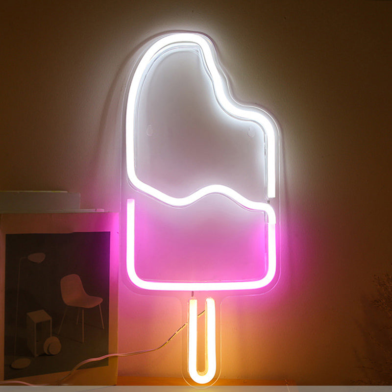 Minimalismo LED NOUMADA ILUMINACIÓN Lámpara de noche USB geométrica Geométrica con sombra de plástico