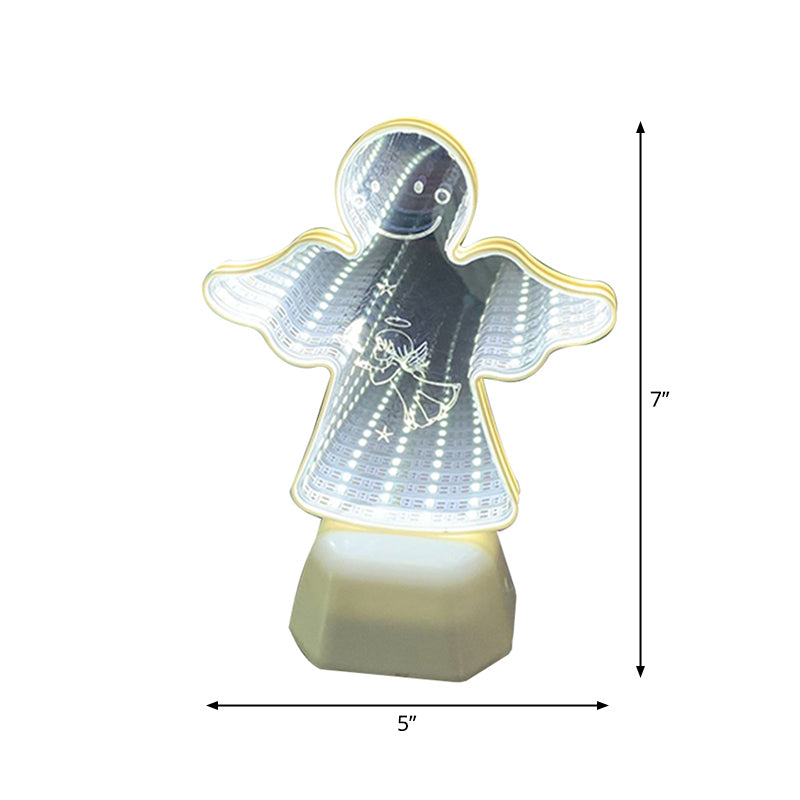 Modern LED Light Lighting Geometry Geometry Wall Hanging Night Light con tonalità di plastica