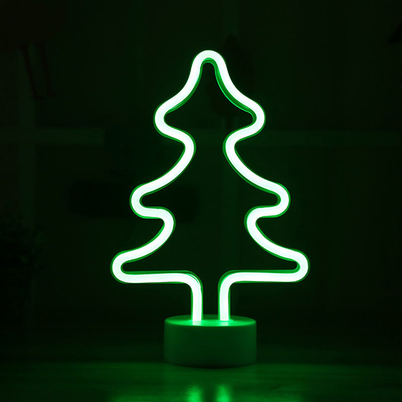 Modern LED Light Lighting Geometry Geometry Wall Hanging Night Light con tonalità di plastica