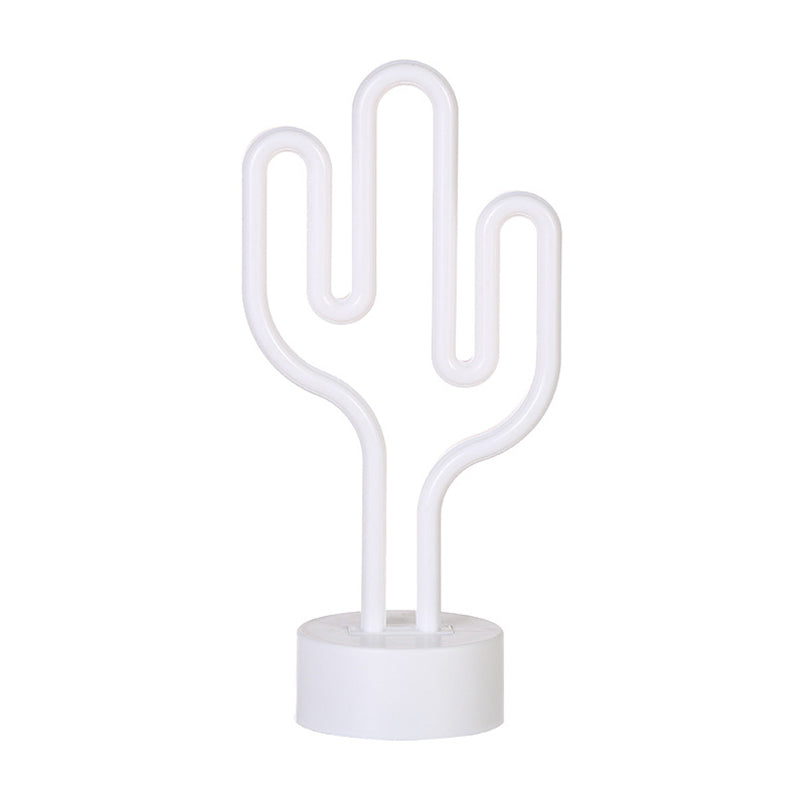 Lampada da comodino a forma di cactus batteria contemporanea a led alieting