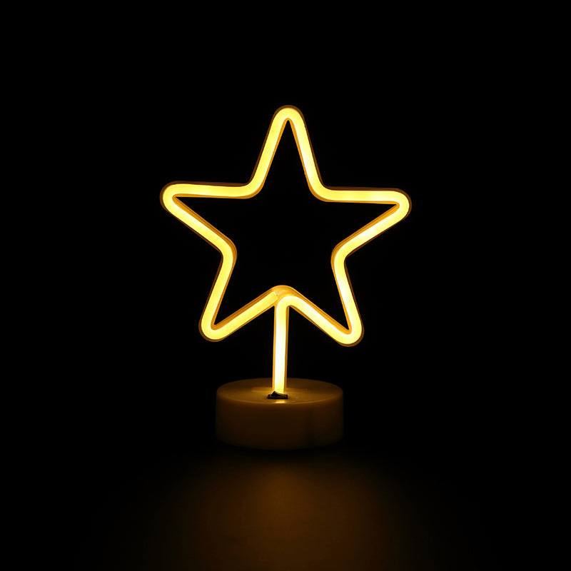 Geometrie Wall Night Light eigentijdse plastic kinderslaapkamer led nachtkastje lamp in het wit