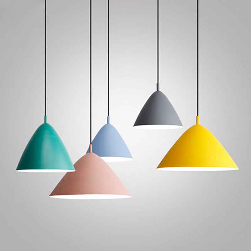 Taps toelopende hanglampverlichting Modernist