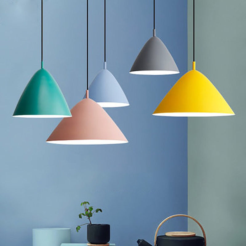 Taps toelopende hanglampverlichting Modernist