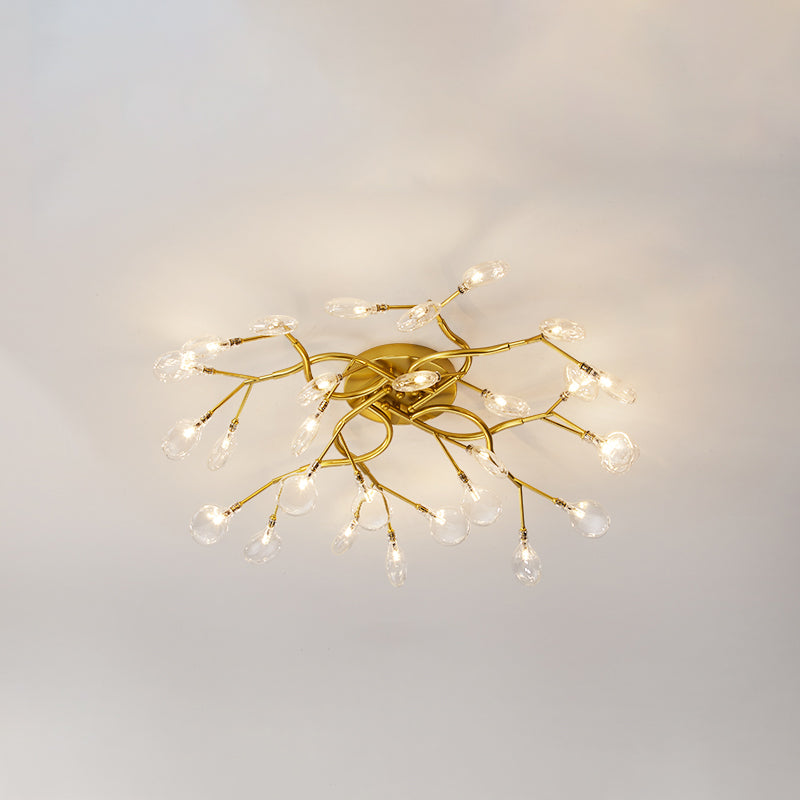 Firefly Flush Ceiling Light Contemporary Metal Wohnzimmer LED Flush Mount Beleuchtung