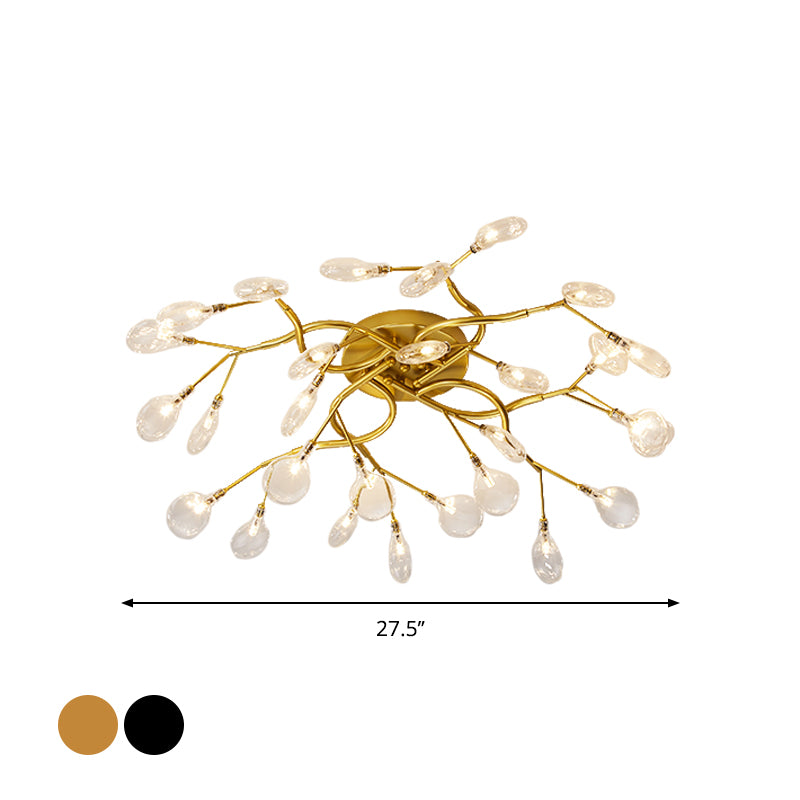 Firefly Flush Ceiling Light Contemporary Metal Wohnzimmer LED Flush Mount Beleuchtung