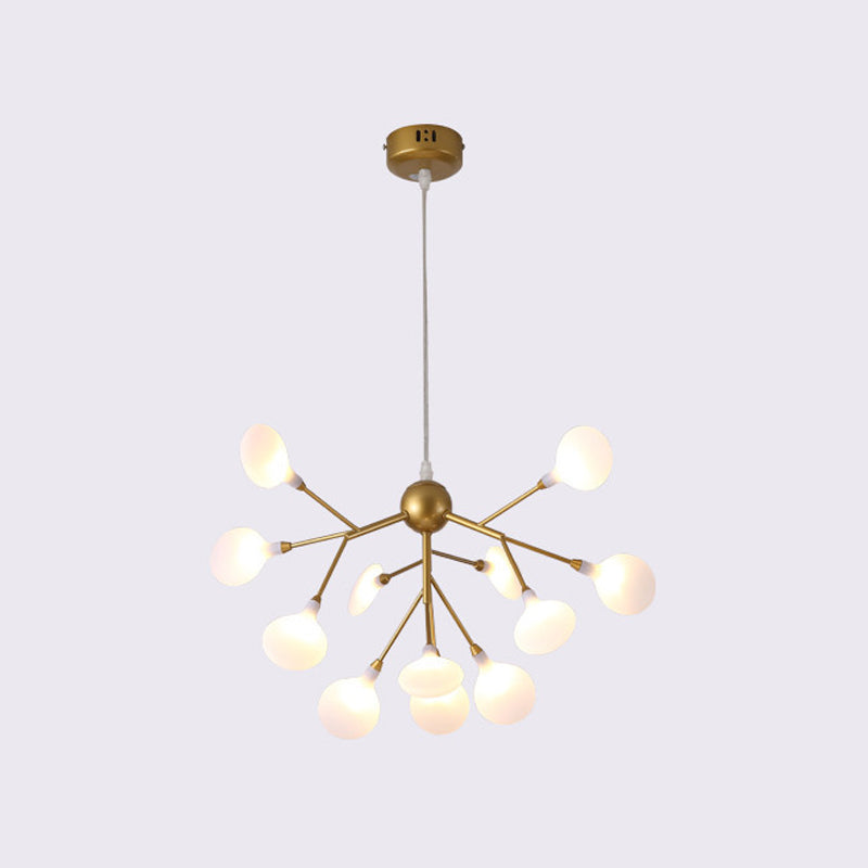 Firefly Chandelier Light Fixture Minimalist LED Acrylic Suspension Lighting for Clothing Shop