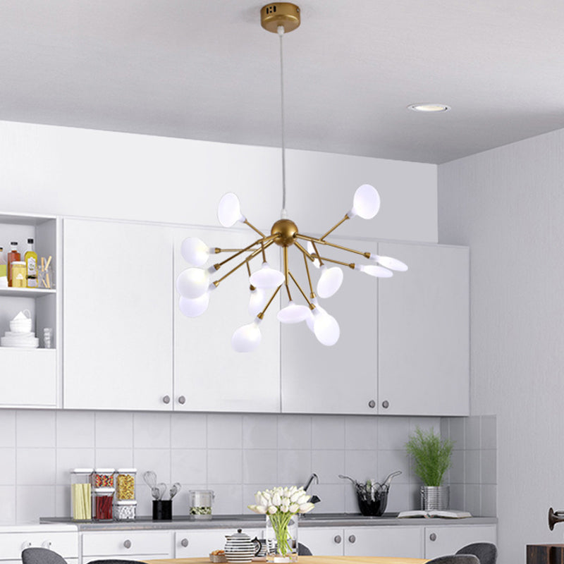 Firefly Chandelier Light Fixture Minimalist LED Acrylic Suspension Lighting for Clothing Shop