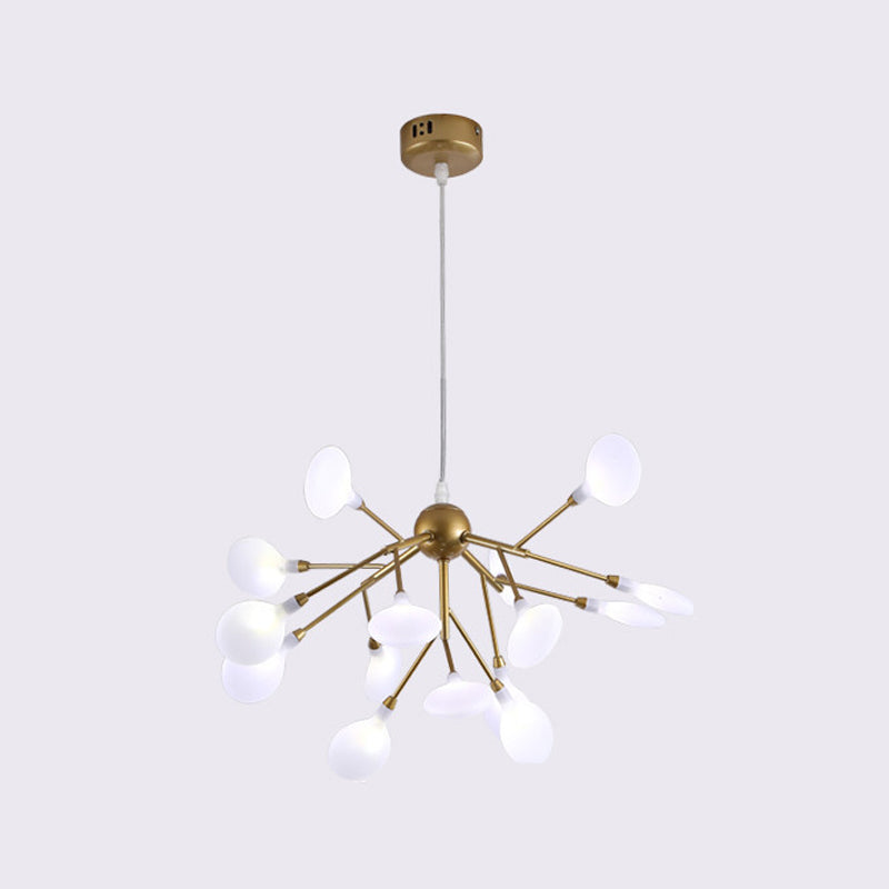 Firefly Chandelier Light Fixture Minimalist LED Acrylic Suspension Lighting for Clothing Shop