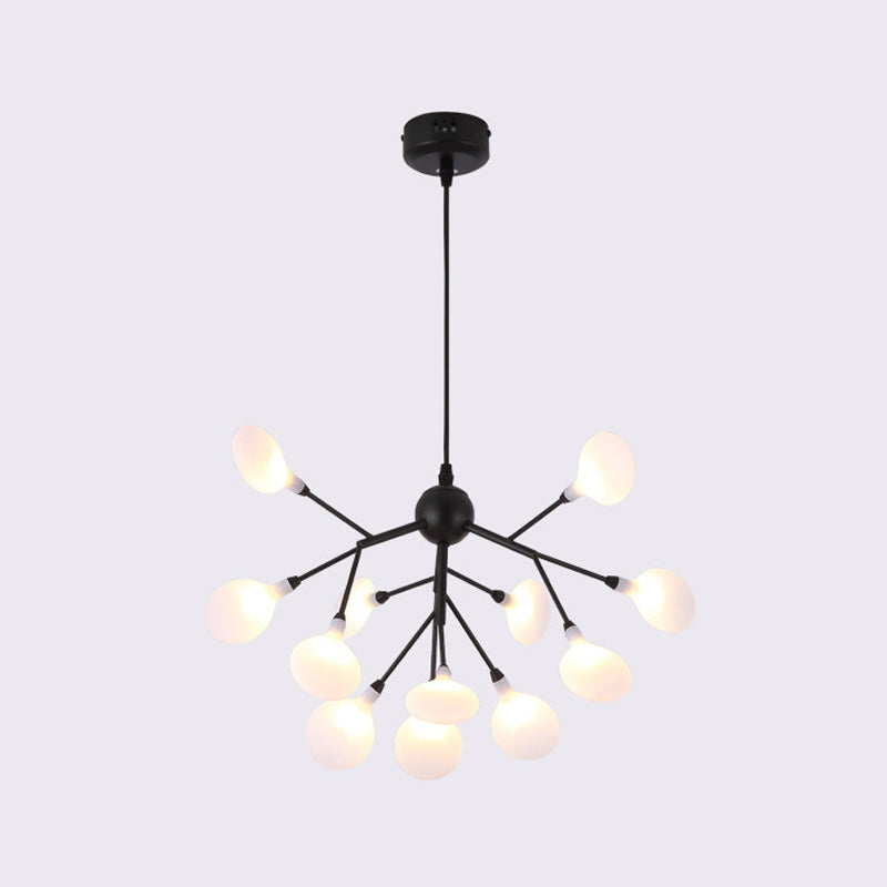 Firefly Chandelier Light Fixture Minimalist LED Acrylic Suspension Lighting for Clothing Shop