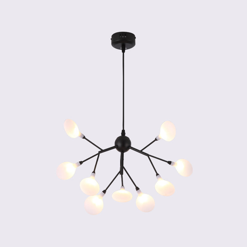 Firefly Chandelier Light Fixture Minimalist LED Acrylic Suspension Lighting for Clothing Shop