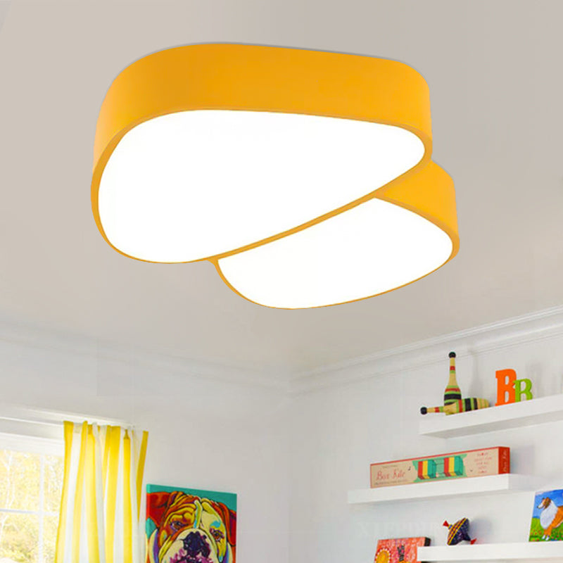 Paddestoel Baby Slaapkamer Flush Plafond Licht Acryl Mooi LED Plafond Lamp