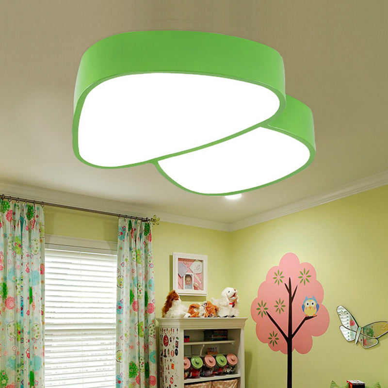 Paddestoel Baby Slaapkamer Flush Plafond Licht Acryl Mooi LED Plafond Lamp
