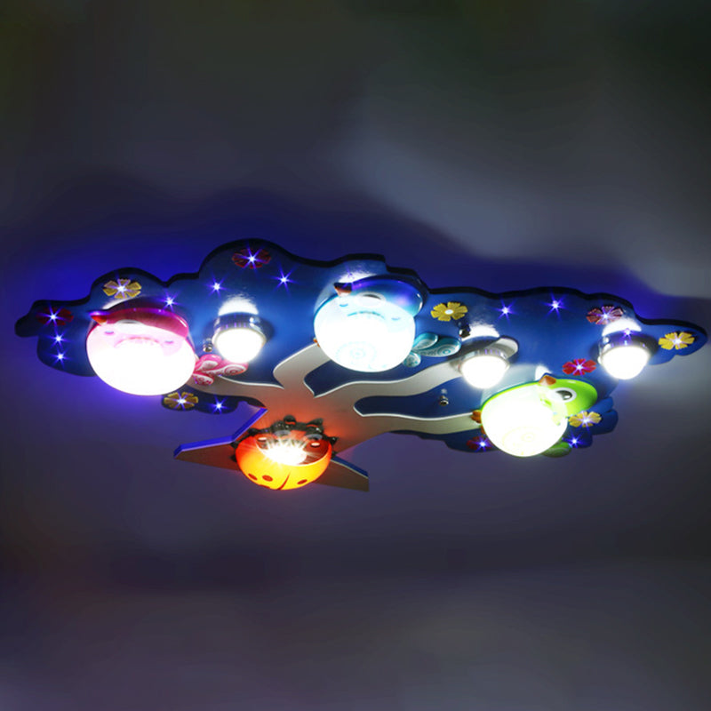 Luz de techo de dibujo de la Resina De Montaje de Vaciado de Dormitorio De Aves