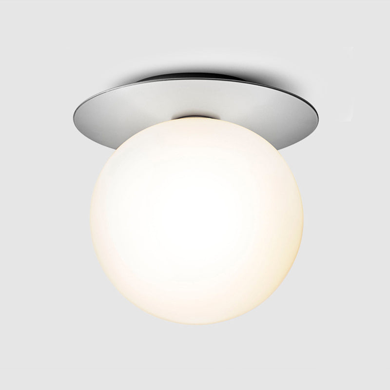 Plafonnier encastré à LED en verre contemporain, luminaire décoratif d'intérieur, idéal pour un couloir