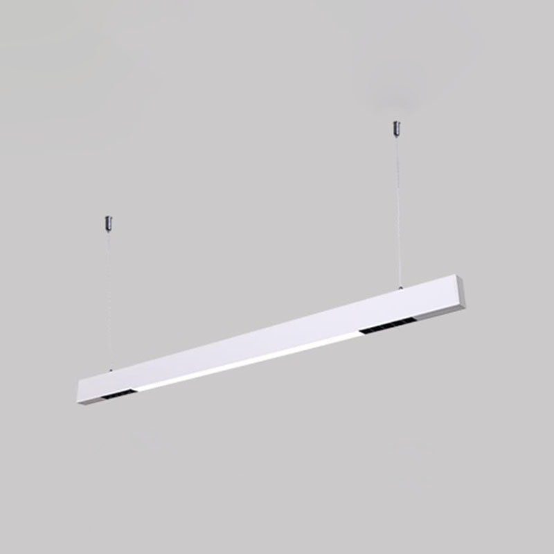 Kit d'éclairage en acrylique en forme de bar Minimalisme Minimalisme Suspension LED PENDANT POUR BUREAU