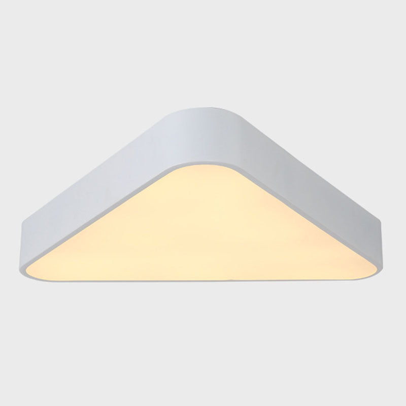 Acrilico Triangolare Flush Light Nordic LED Flush Montaggio Soffitto Illuminazione Fissaggio per Foyer