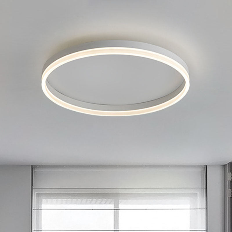 Ronde inbouwverlichting Minimalistische acrylslaapkamer LED-inbouwarmatuur