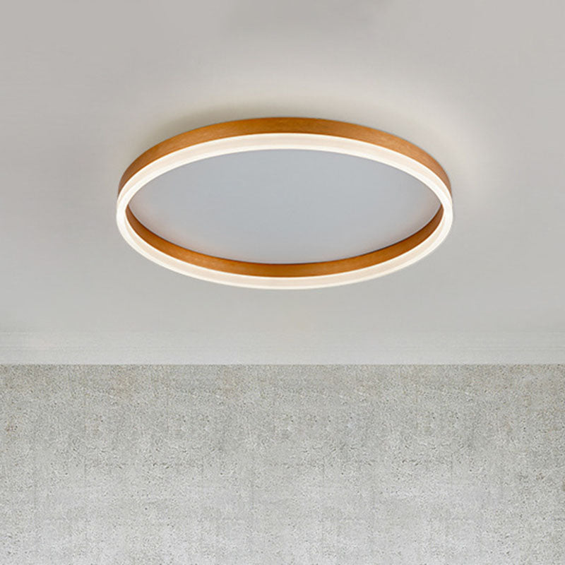 Ronde inbouwverlichting Minimalistische acrylslaapkamer LED-inbouwarmatuur