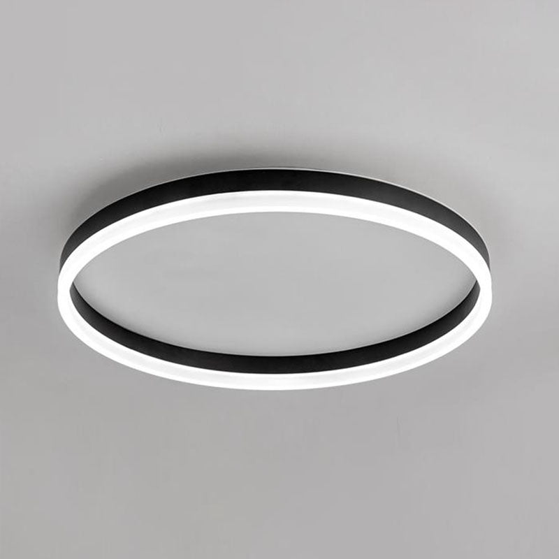 Ronde inbouwverlichting Minimalistische acrylslaapkamer LED-inbouwarmatuur