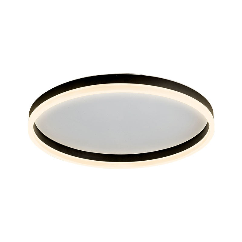 Ronde inbouwverlichting Minimalistische acrylslaapkamer LED-inbouwarmatuur
