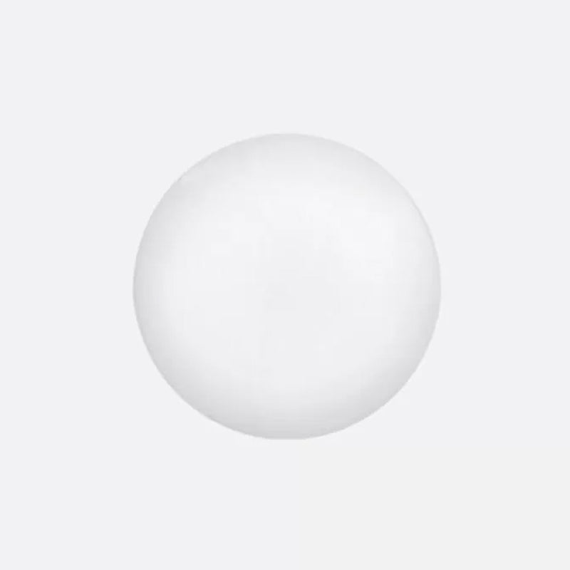 Plafonnier rond contemporain en acrylique pour chambre à coucher, luminaire LED encastré en blanc